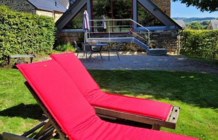 Vue sur le gîte du jardin Gite n°3582 Saint-Rémy - Calvados - Vue sur le gîte du jardin